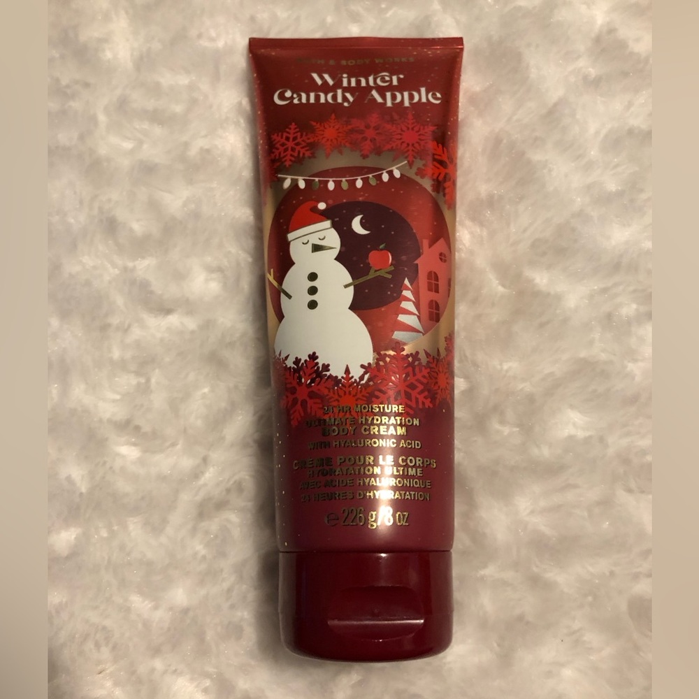 Winter Candy Apple Bath And Body Works Body Cream Lotion New